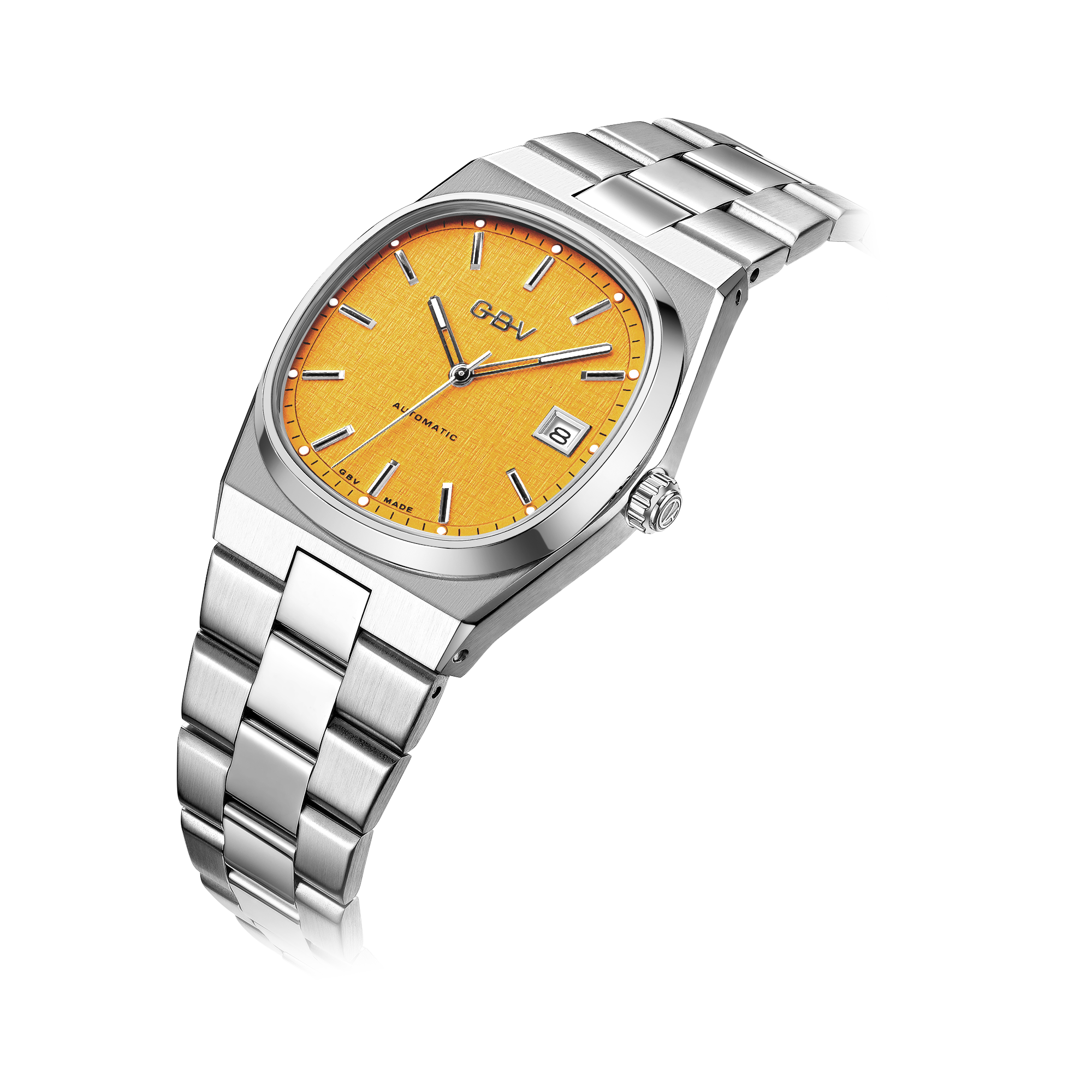 CRT36 Retro watch - Yellow