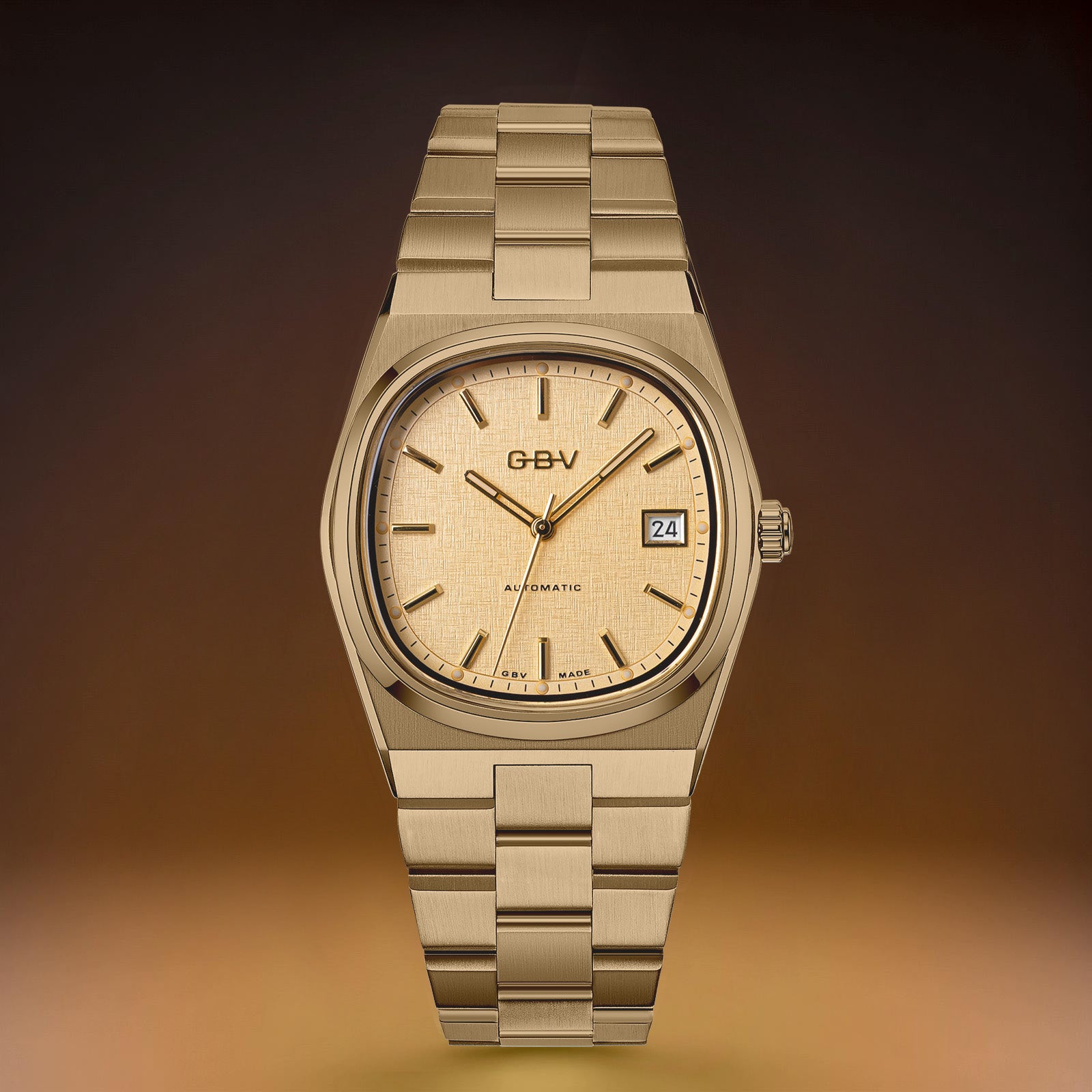 CRT36 Retro watch - PVD Gold